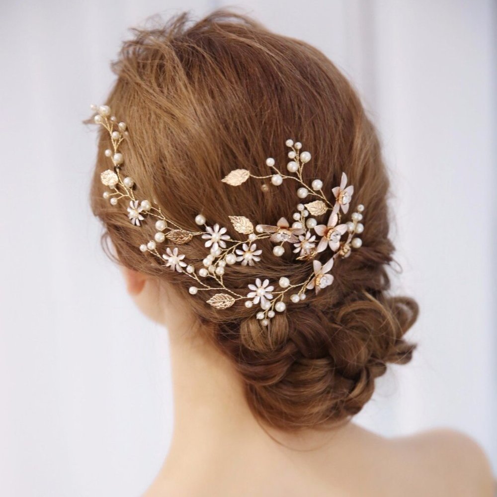 Hand Made Bridal Hair Piece